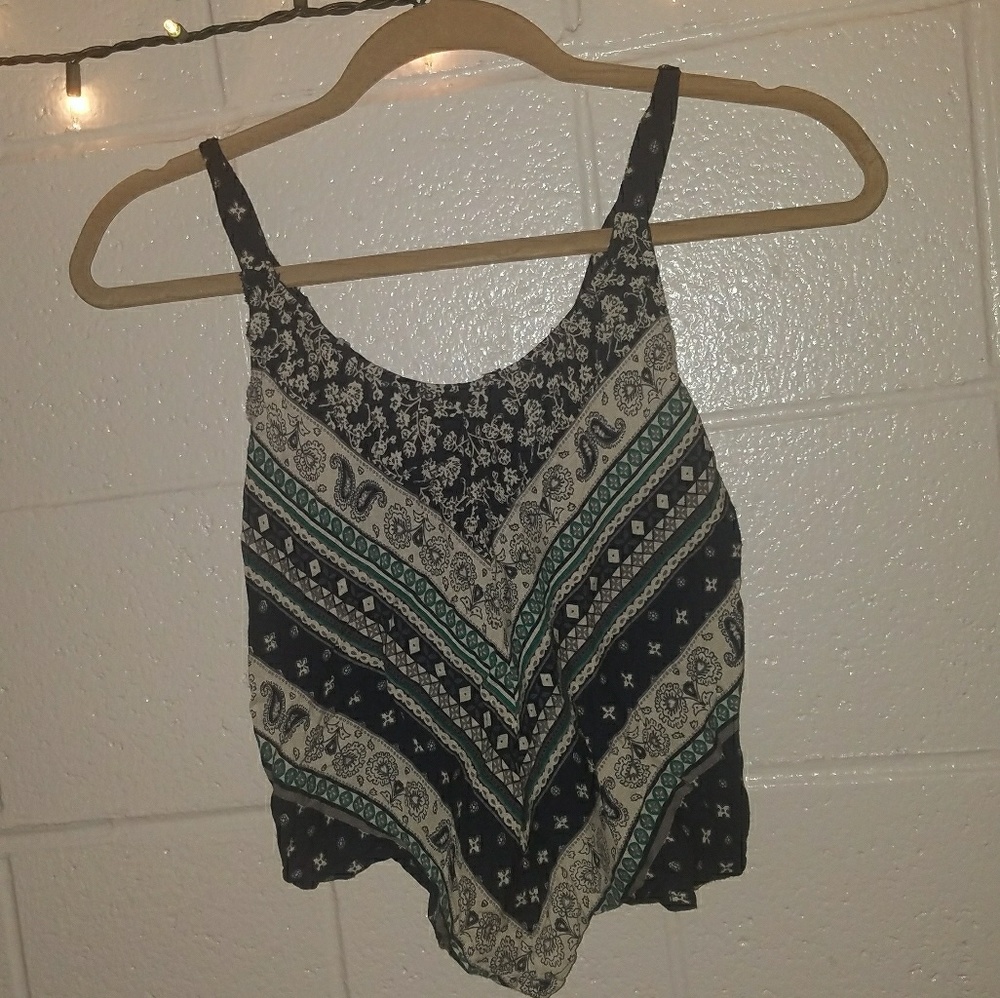 Boho patterned tank top